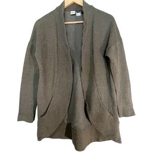 MEC Army Green Regular Fit Open Cardigan Size Large